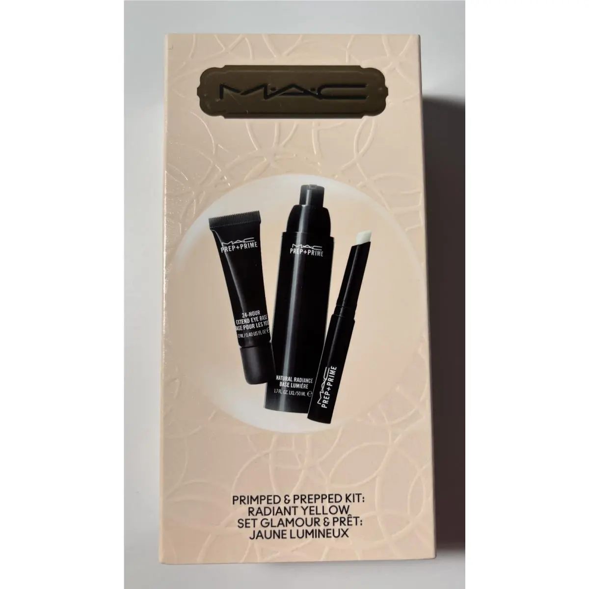 Mac Mac Primped & Prepped Kit: Radiant Yellow Primped Prepped Kit: Radiant Yellow Face Eye Lip Primer