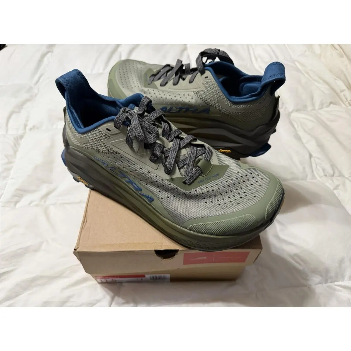 Altra shoes - Olympus 6 - Olympus - hiking - Green 0