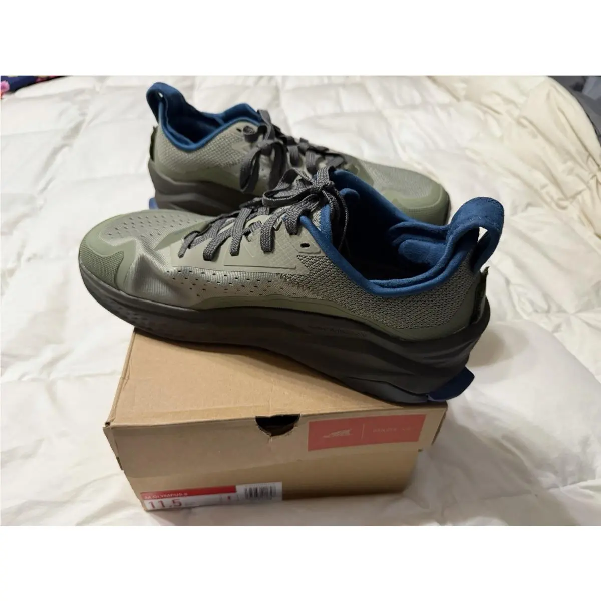 Altra shoes - Olympus 6 - Olympus - hiking - Green 1