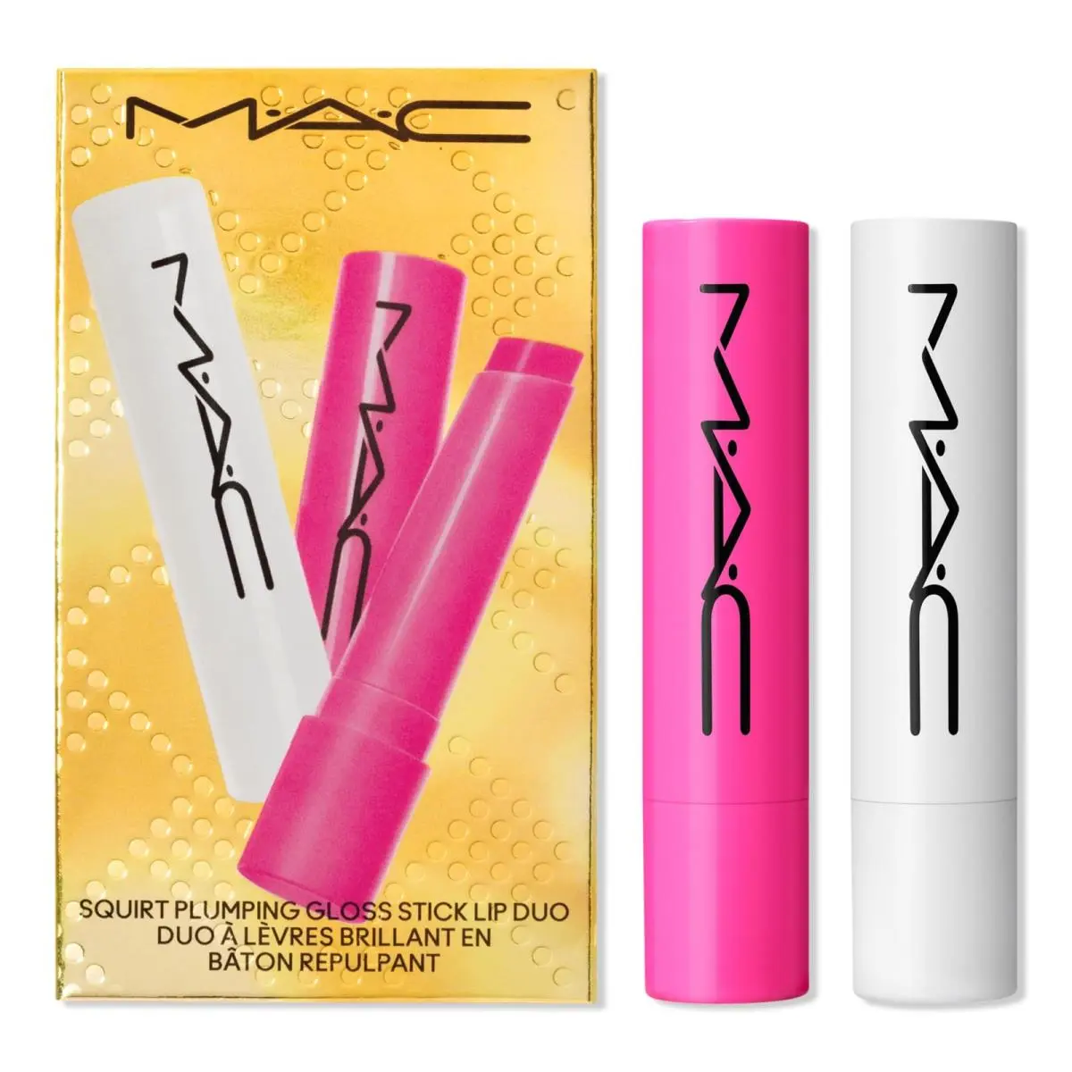 Mac Squirt Plumping Gloss Stick Lip Duo 2 Piece Set 2.3 g Multicolor