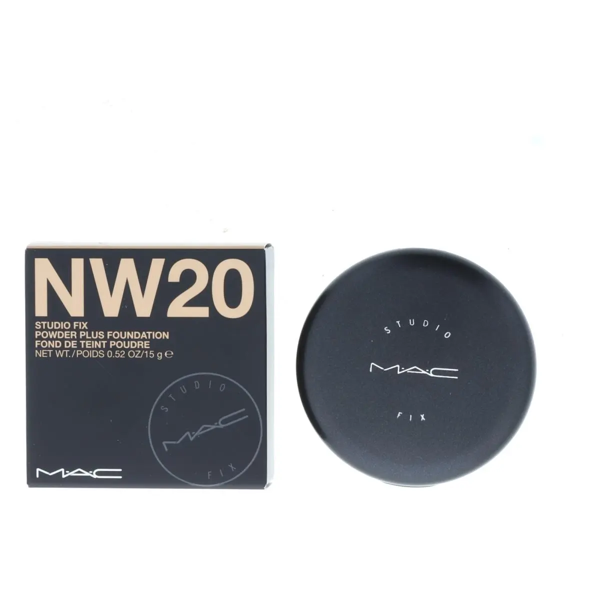 Mac Studio Fix Powder Plus Foundation NW20 0.52 oz 2 Pack by MAC Cosmetics