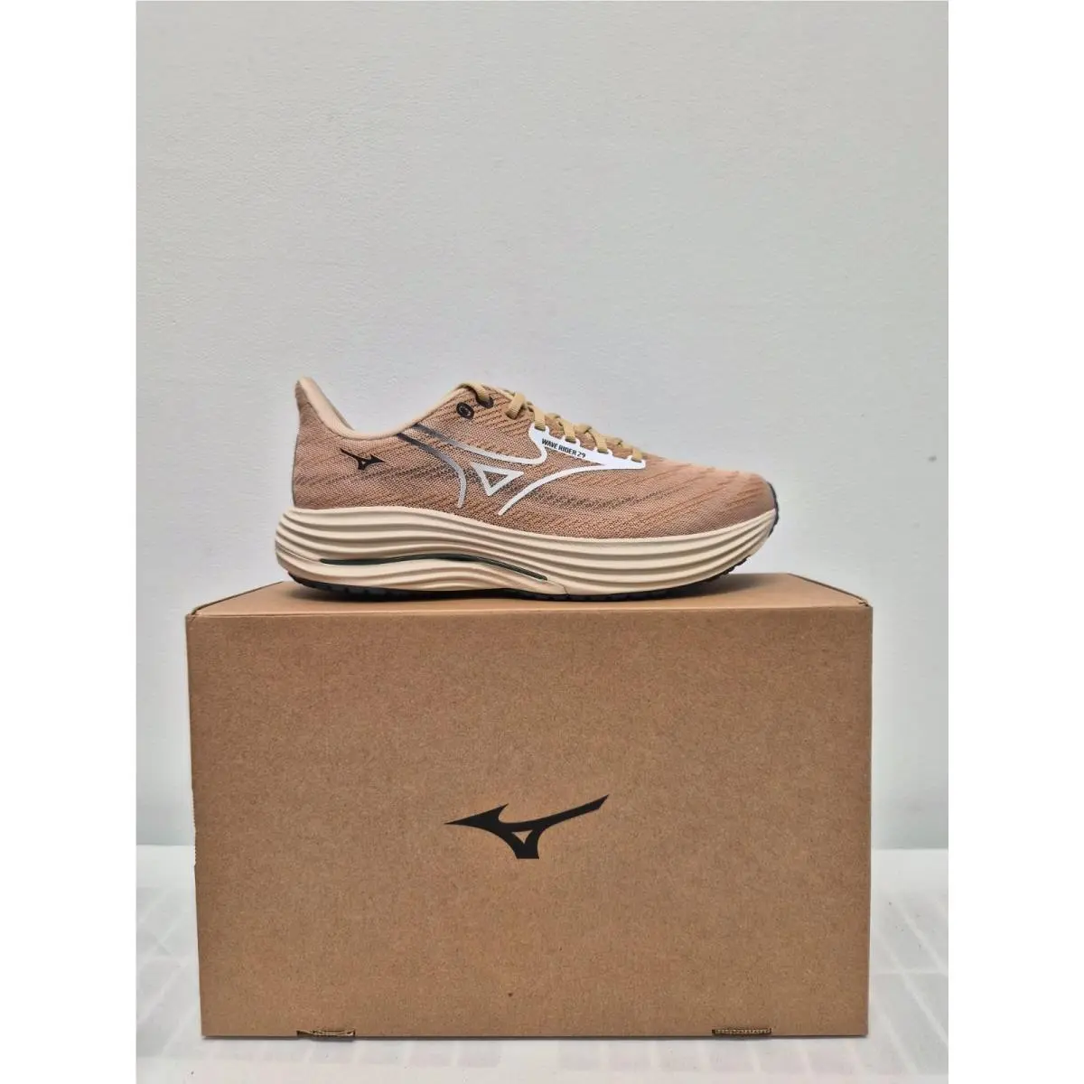 Mizuno shoes - MIZUNO WAVE RIDER 29 - WAVE RIDER - 4115388T00 - Brown 8