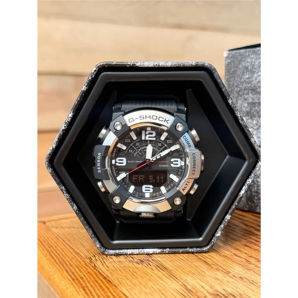 Casio G-shock GG-B100XM-1A Mudmaster Quad Sensor Bluetooth 200M Men`s Watch