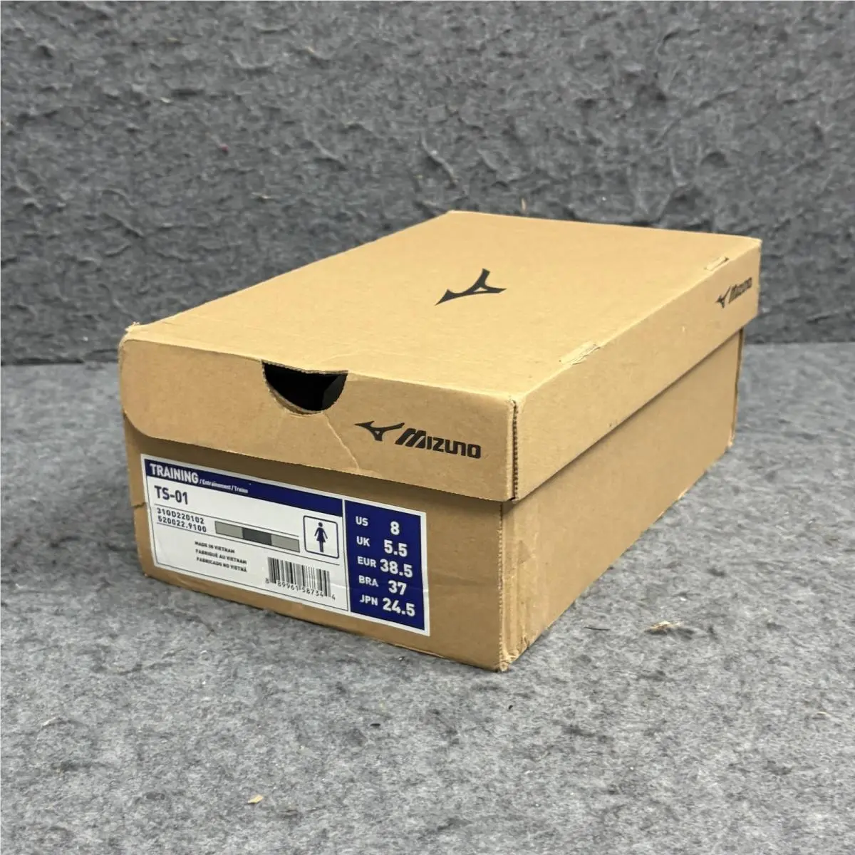 Mizuno shoes - Mizuno TS-01 COB - COB - 5200229100 - White (UPC: 889961587344) 5