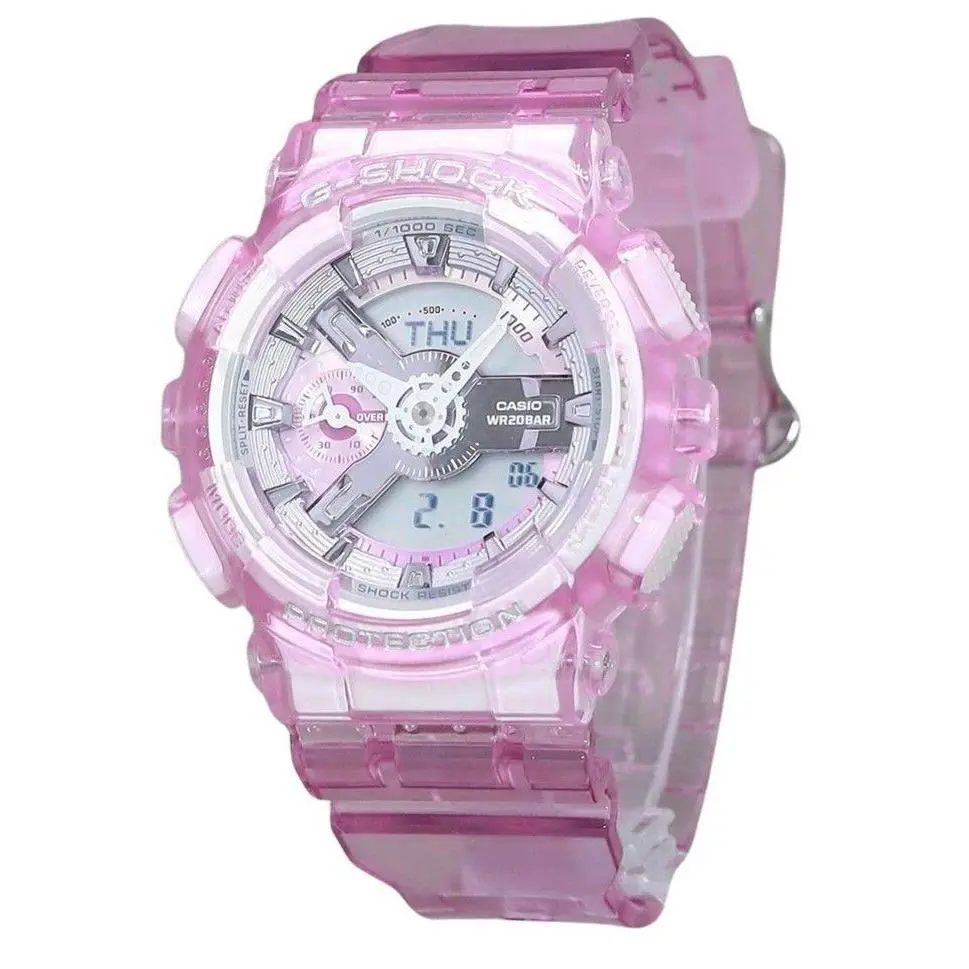 Casio G-shock Multicolor Dial Quartz Sports Women`s Ladies Watch GMA-S110VW-4A