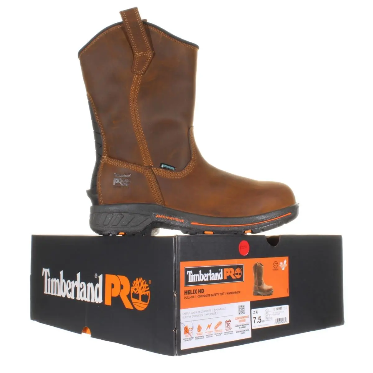 Timberland shoes - Timberland Pro® Helix HD Composite Safety Toe - A1XFX - Brown (UPC: 197064541874) 2