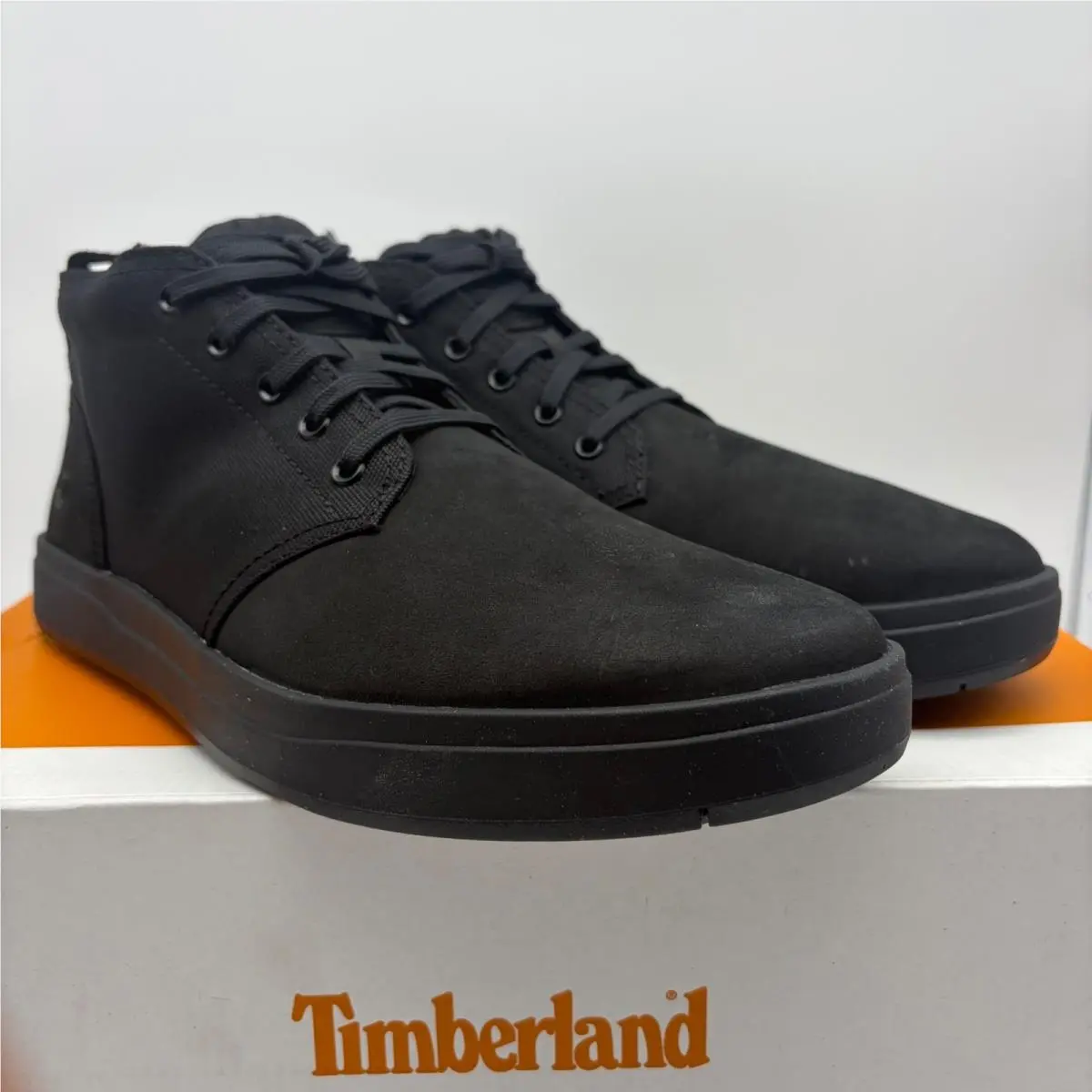 Timberland shoes - Timberland Davis Square Mid Lace Sneaker - Black 0