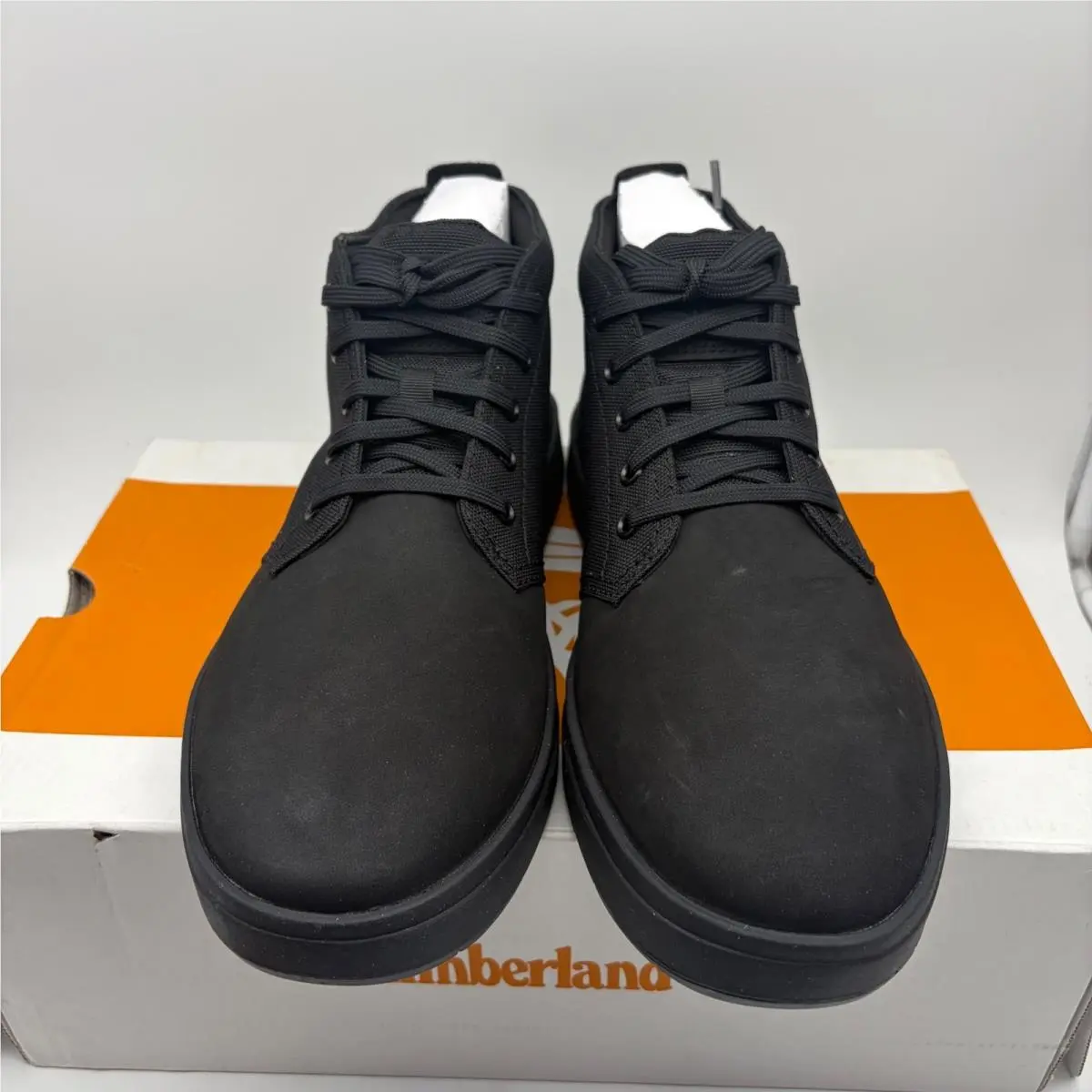Timberland shoes - Timberland Davis Square Mid Lace Sneaker - Black 1