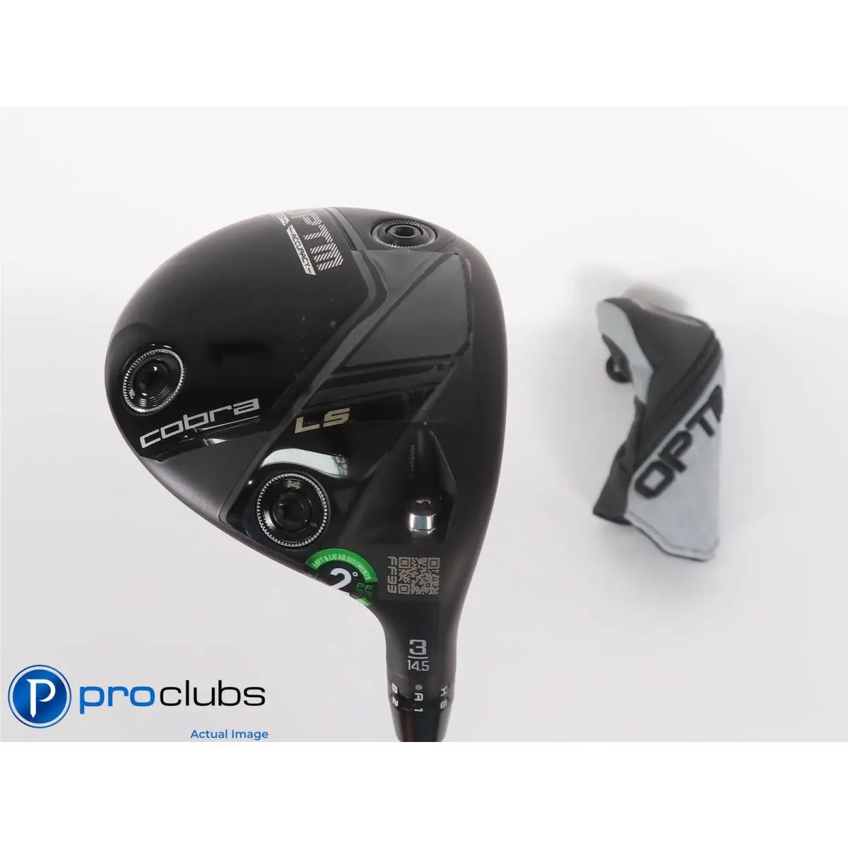 Cobra Optm LS 14.5 3 Wood W/cover - Kai`li Dark Waves 60 Stiff Flex 519723