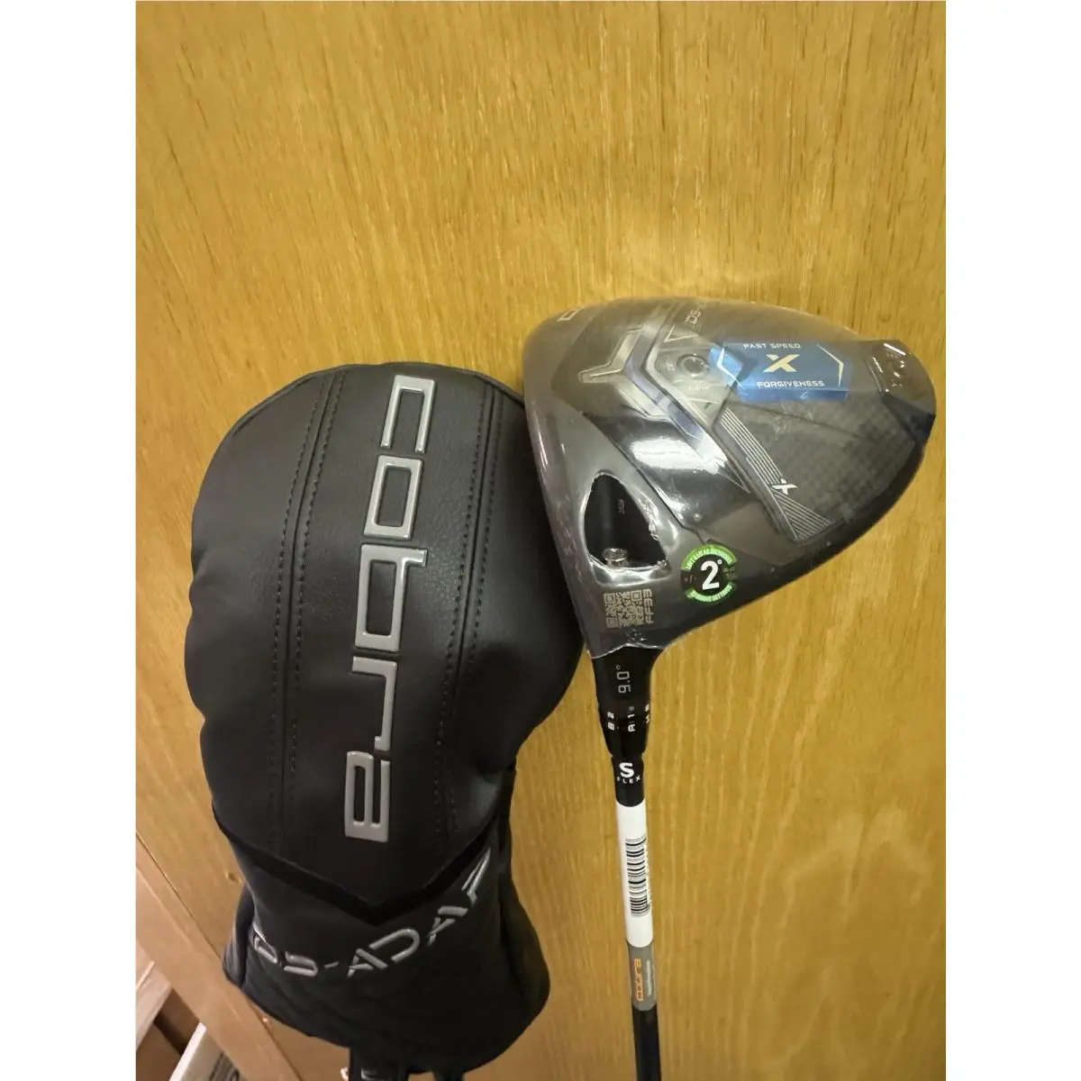 2025 Left Handed Cobra DS Adapt X Driver 9 - Denali Blue 60g 6.0 Stiff Flex