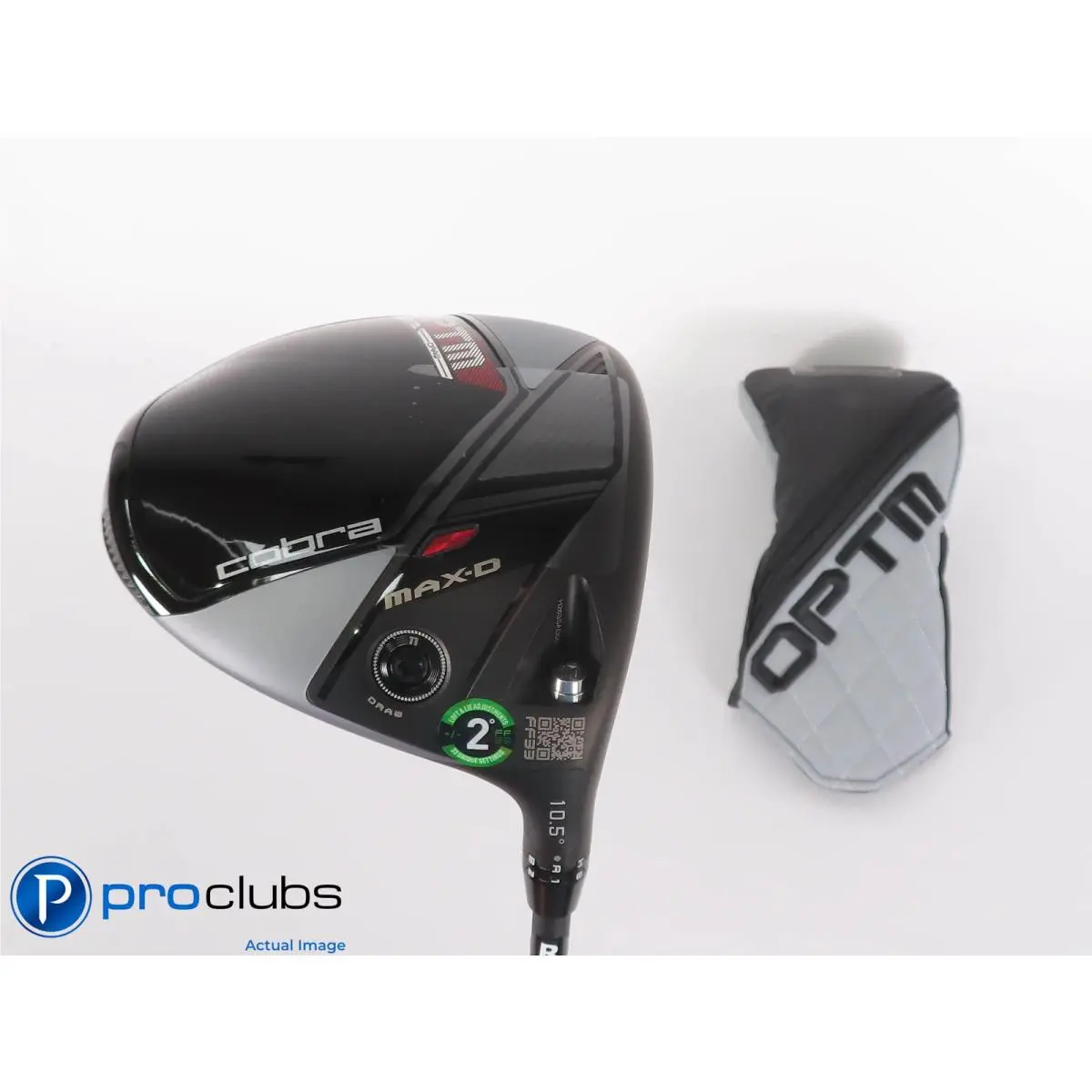 Cobra Optm Max-d 10.5 Driver W/cover - Vanquish 4 Regular Flex 519726