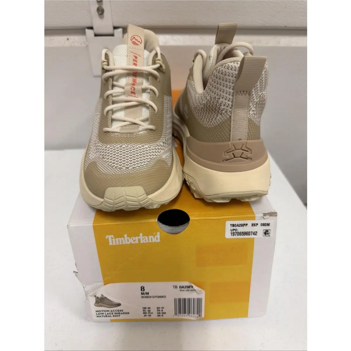 Timberland shoes - Motion Access Low Lace Sneaker - TB0A29PPEK - Beige 0