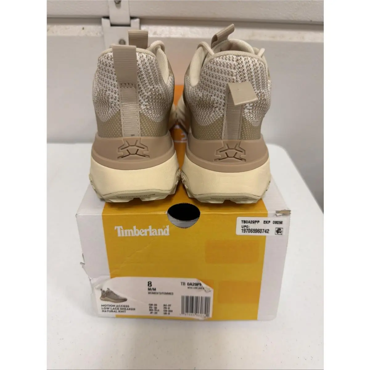 Timberland shoes - Motion Access Low Lace Sneaker - TB0A29PPEK - Beige 2