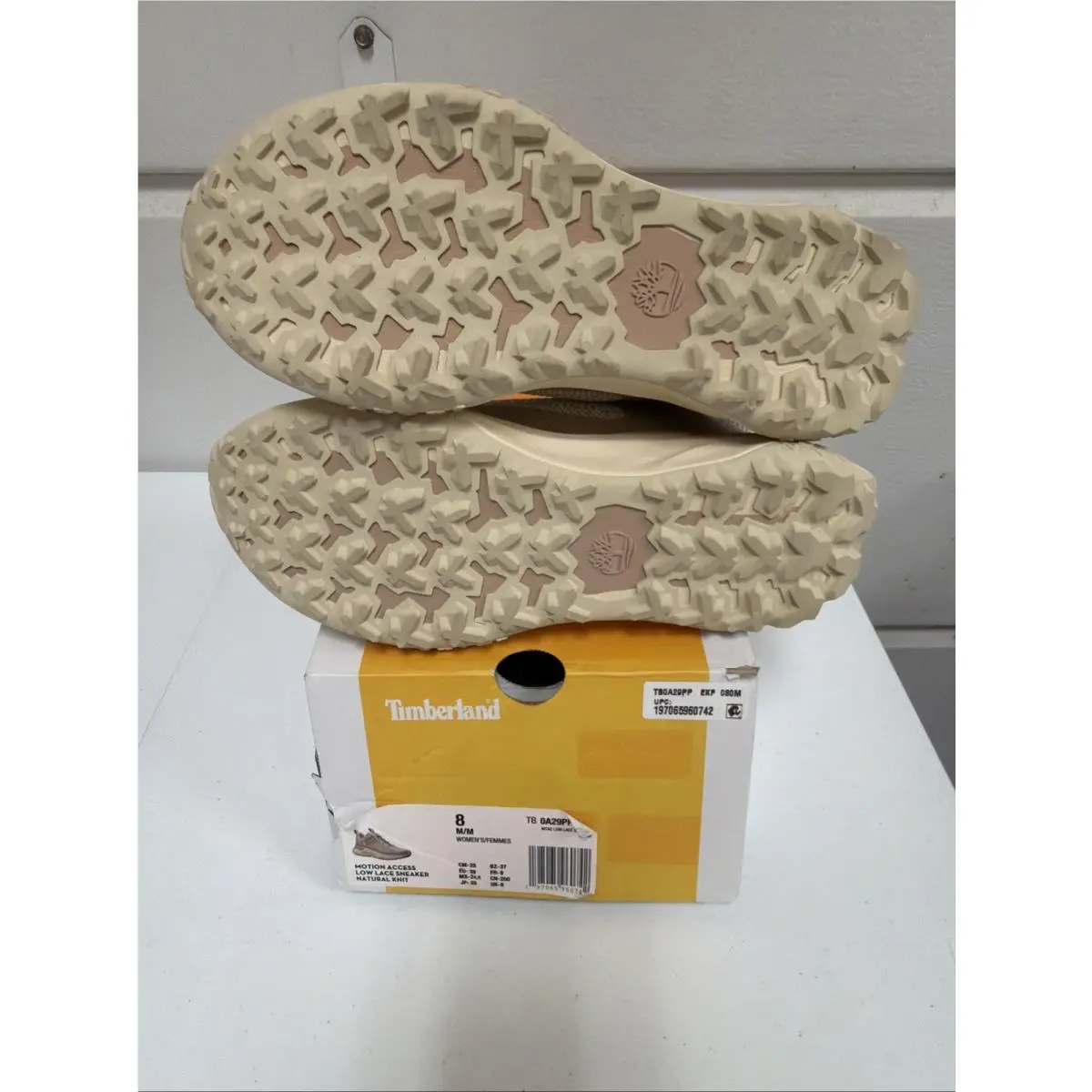 Timberland shoes - Motion Access Low Lace Sneaker - TB0A29PPEK - Beige 4