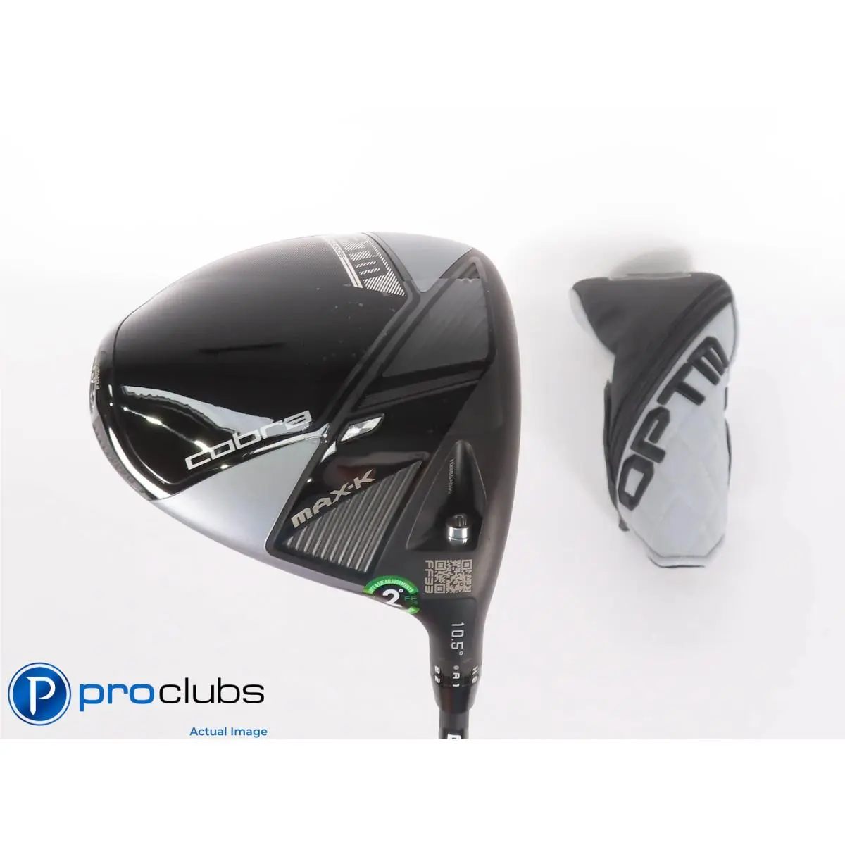 Cobra Optm Max-k 10.5 Driver W/hc Kail`li Dark Waves 50 Regular Flex 519725