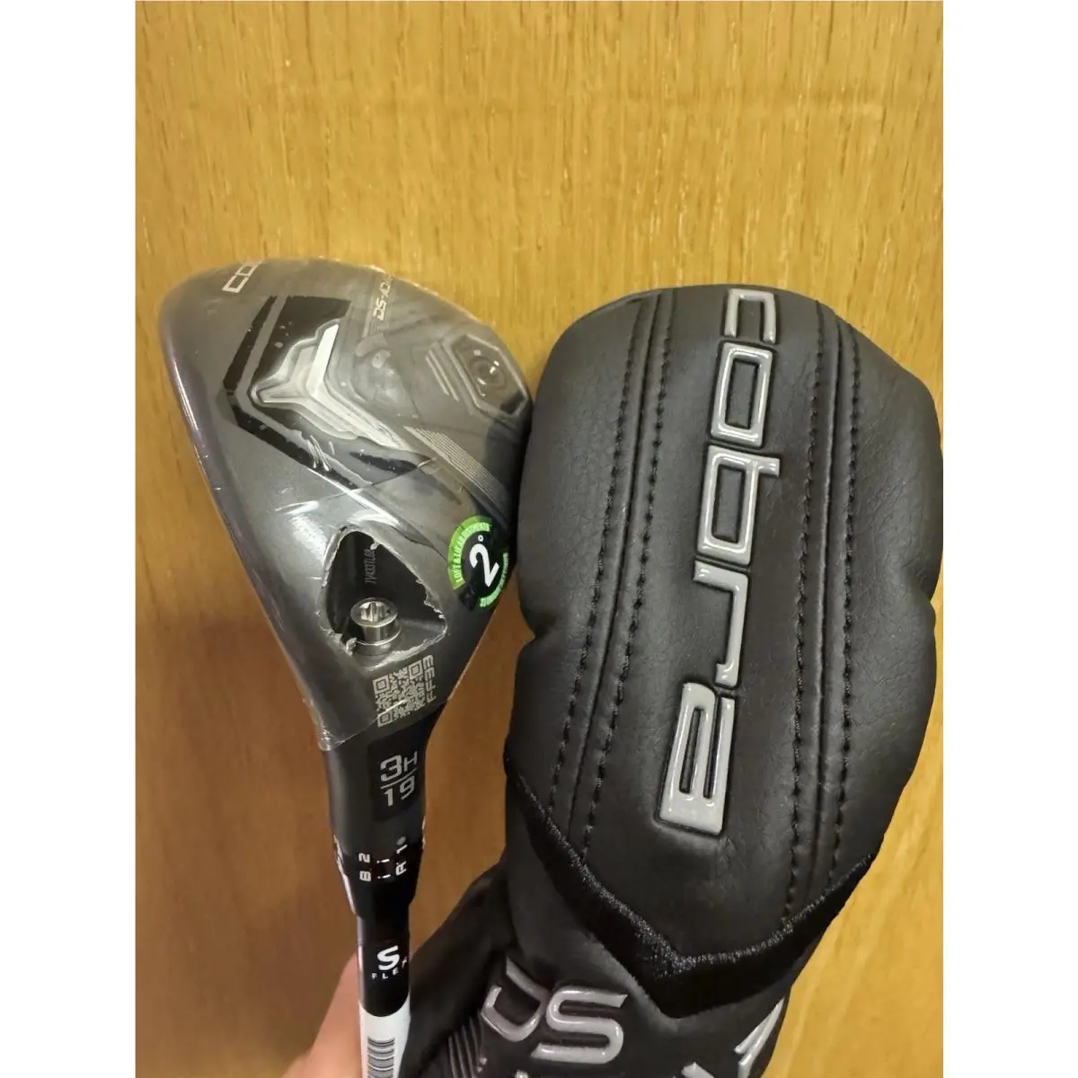 Left Handed Cobra DS Adapt 19 3H Hybrid Stiff Kbs Pgh Players 85
