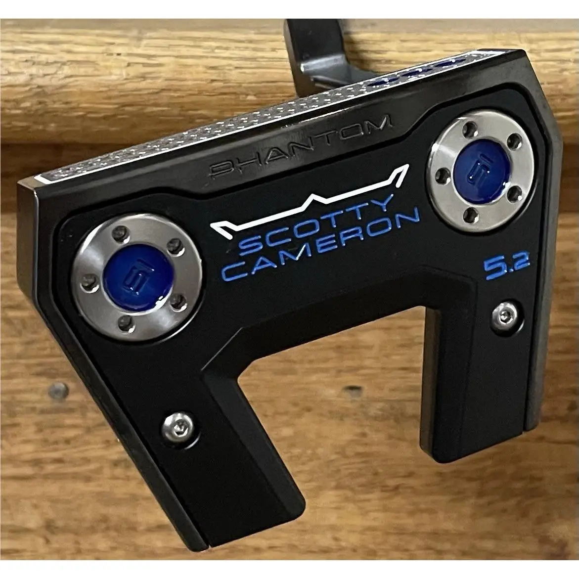 Scott  - Phantom 5.2 - 2026 - SCS - Xtreme Dark Finish - DLC - Blue, Lie Angle: Black 0