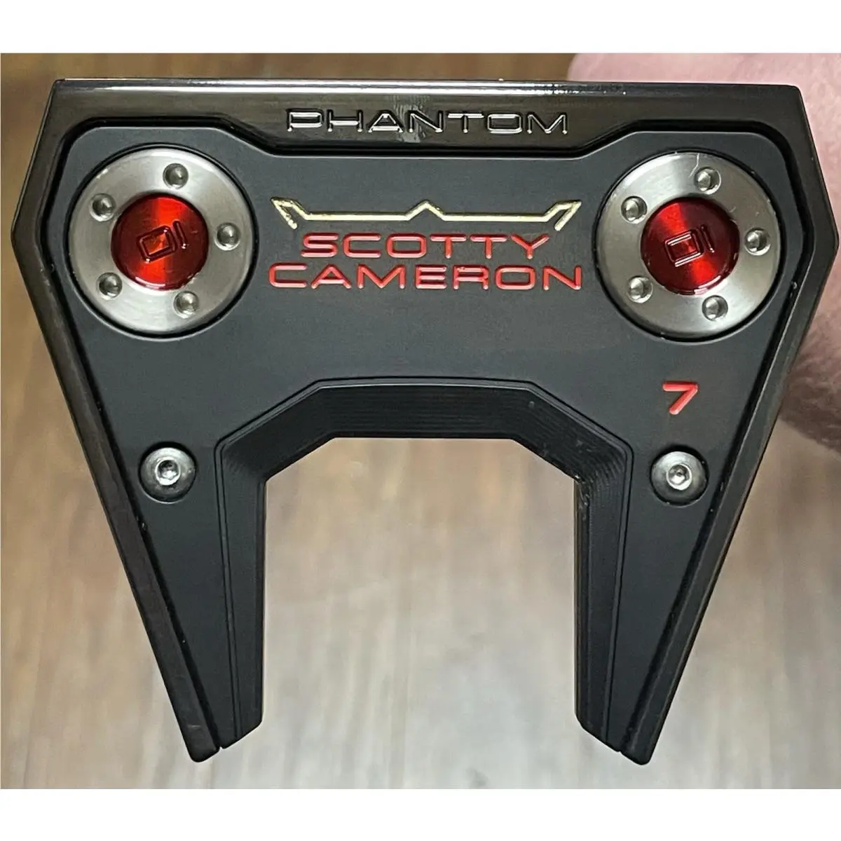 Scott  - Phantom 7 - 2026 - SCS - Xtreme Dark Finish - DLC - Red, Lie Angle: Black 2
