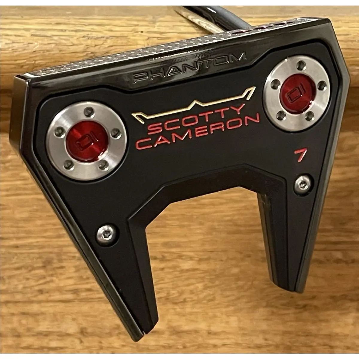Scott  - Phantom 7 - 2026 - SCS - Xtreme Dark Finish - DLC - Red, Lie Angle: Black 0