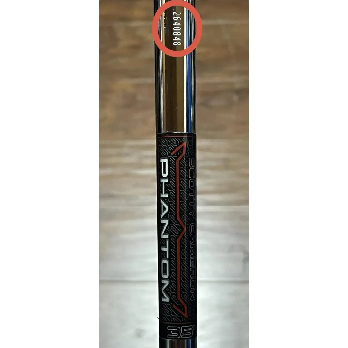 Scott  - Phantom 7 - 2026 - SCS - Xtreme Dark Finish - DLC - Red, Lie Angle: Black 5