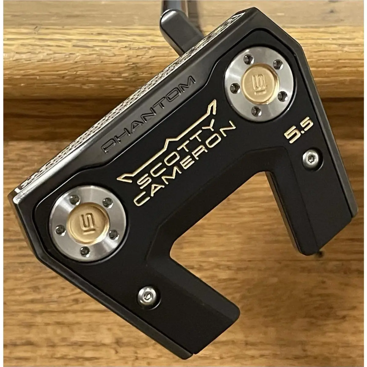 Scott  - Phantom 5.5 - 2026 - SCS - Xtreme Dark Finish - DLC - Gold, Lie Angle: Black 0