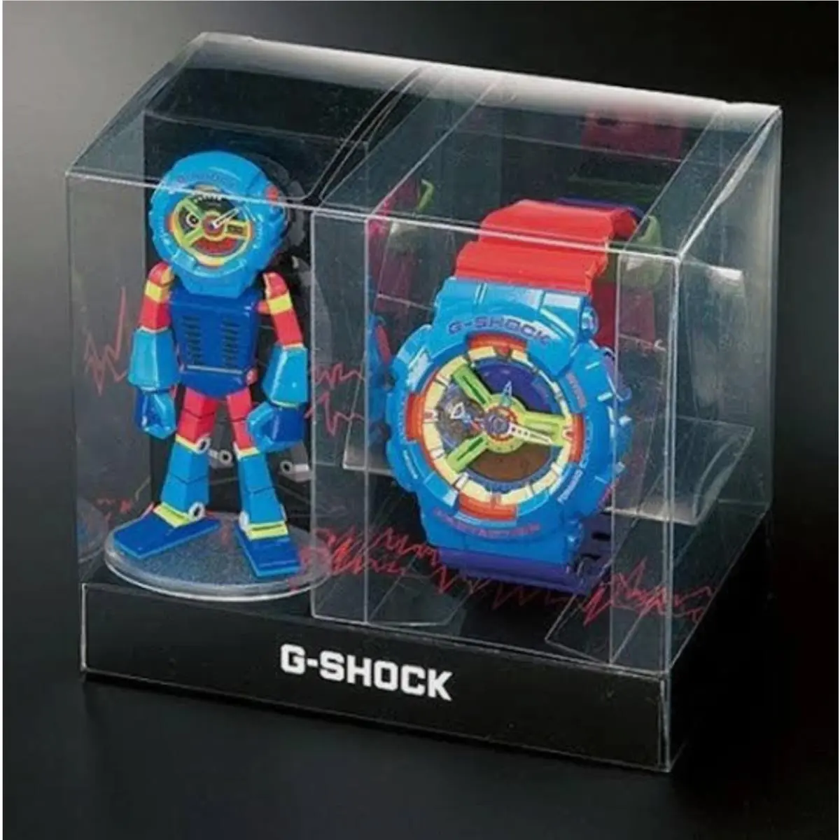 Casio G-shock Playset Hyper Colour GA-110F-2 Man Box Limited Edition