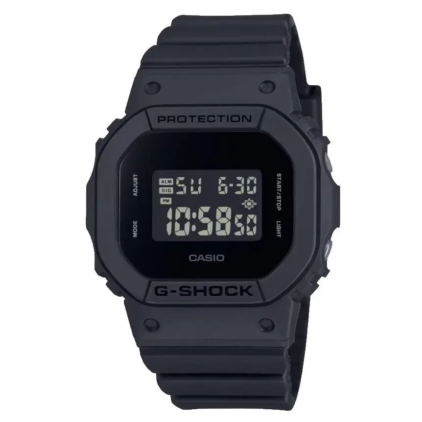 Casio G-shock Digital Black Resin Watch GMDS5610BB-1/ GMDS-5610BB-1