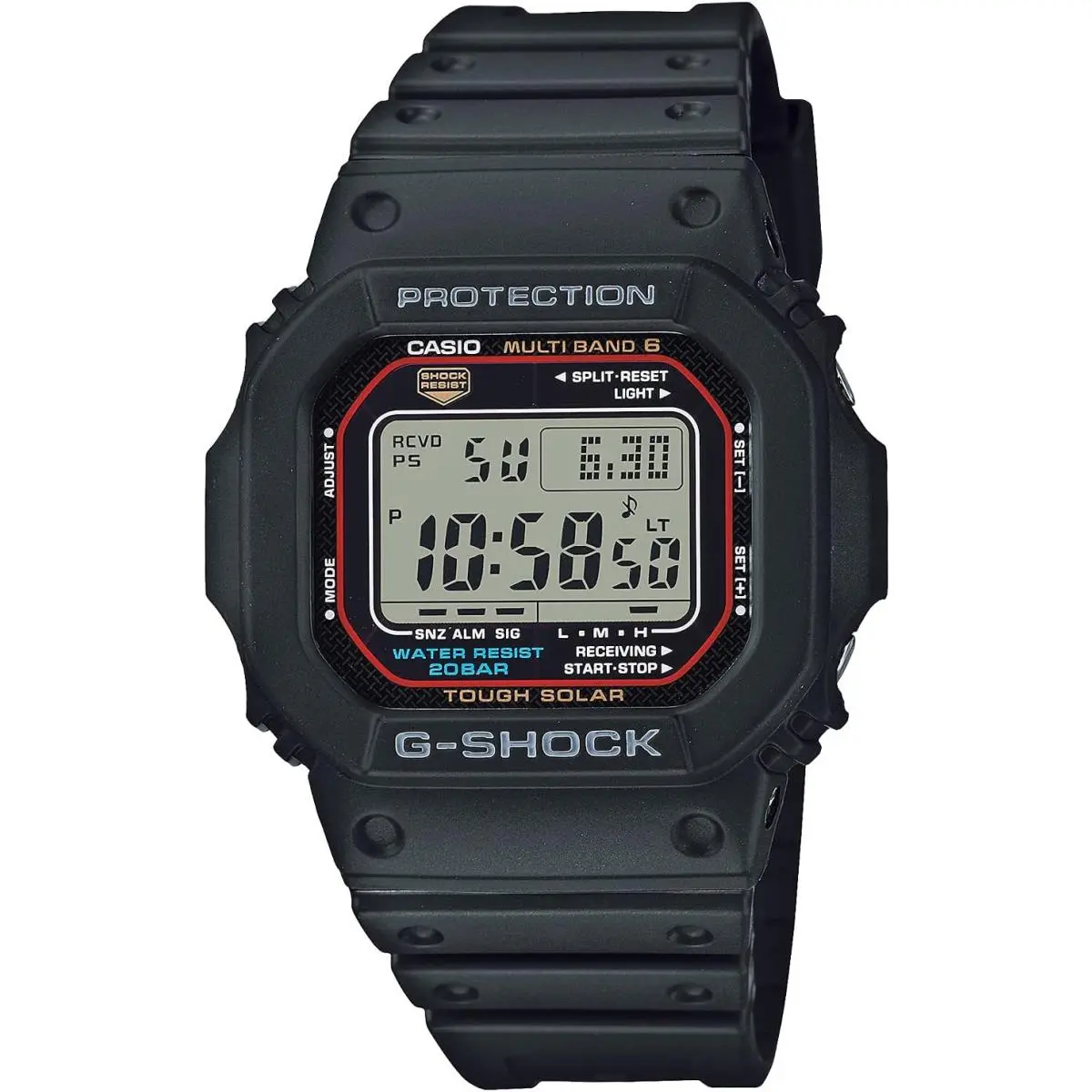 Casio G-shock GW-M5610U-1JF 20 Atm Water Resistant Solar Radio Wave GW-M5610 Se