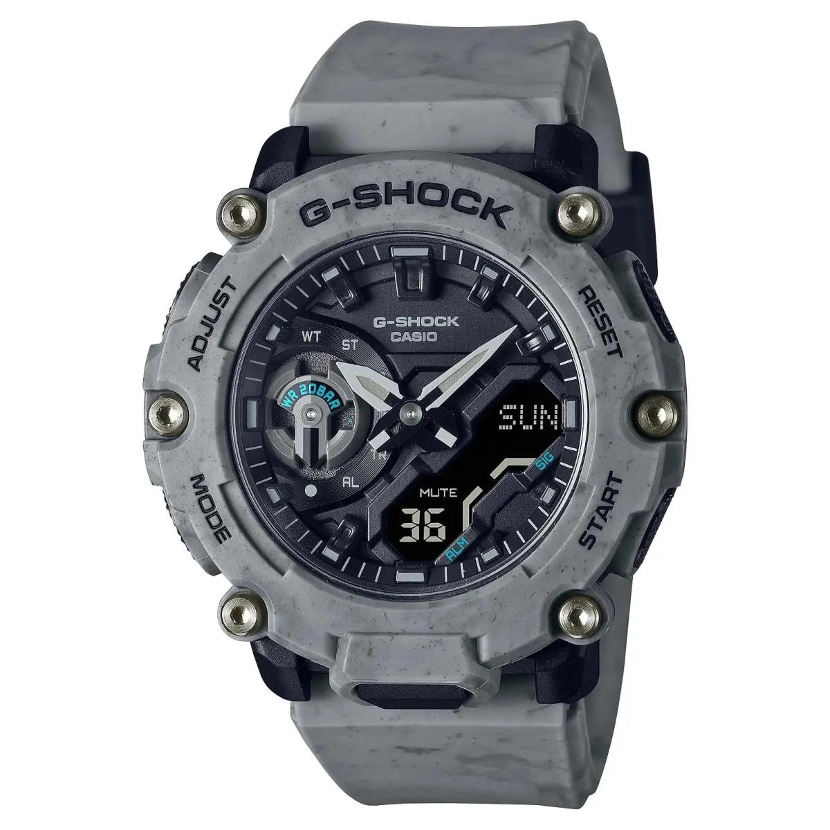 G-shock Sandy Desert Texture Carbon Core Men`s Watch GA2200SL-8A by Casio