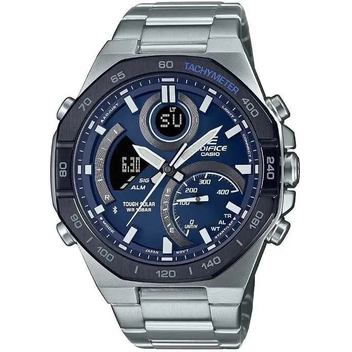Casio Edifice Bluetooth Tough Solar Analog Digital Watch - ECB-950DB-2A