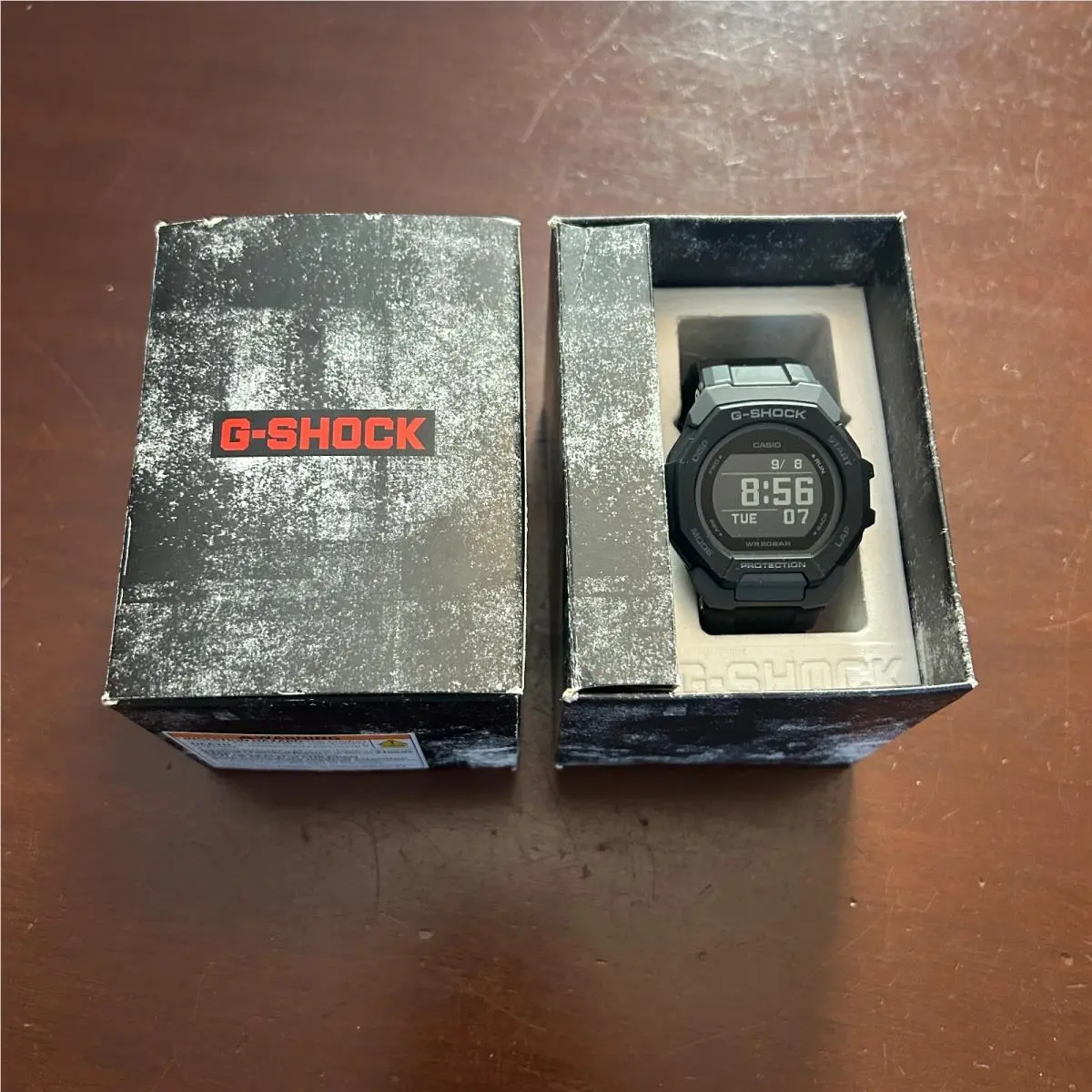 Casio G-shock GBD-300-1 G-squad Step Tracker Bluetooth Training Men Watch