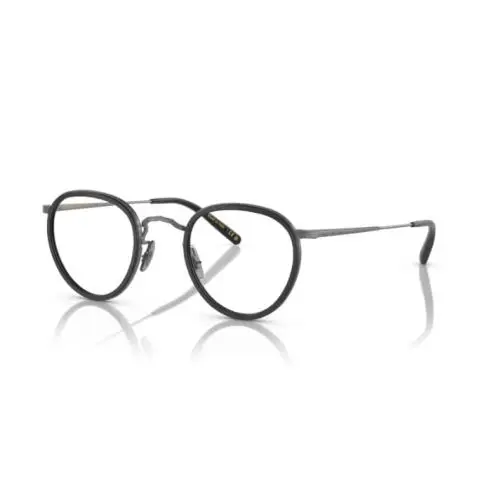0OV1104 Mp-2 5244 Semi Matte Black Antique Pewter Mens Eyeglasses by Oliver Peoples