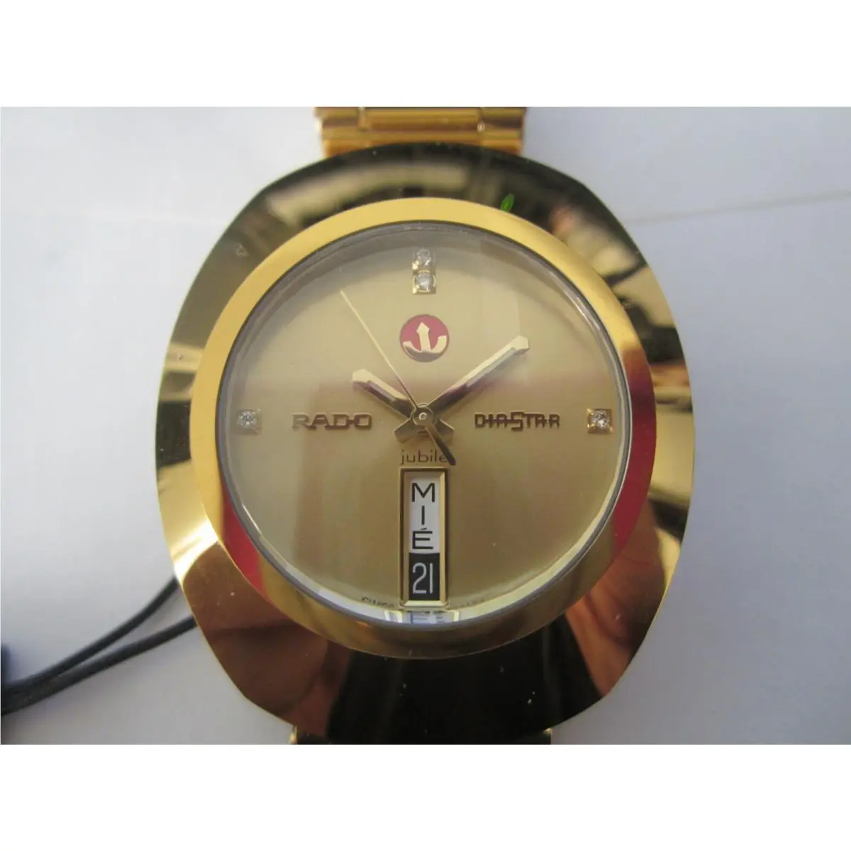 Rado Diastar Men`s Watch Automatic Sapphire All S/s Gold R12413774