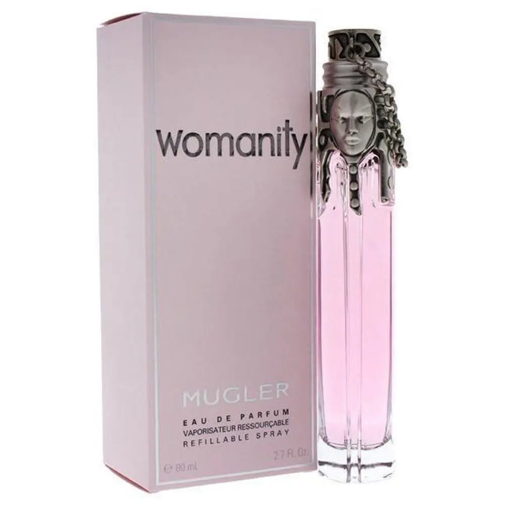 Womanity by Thierry Mugler 2.7 oz 80 ml Eau De Parfum Spray Refillable For Women