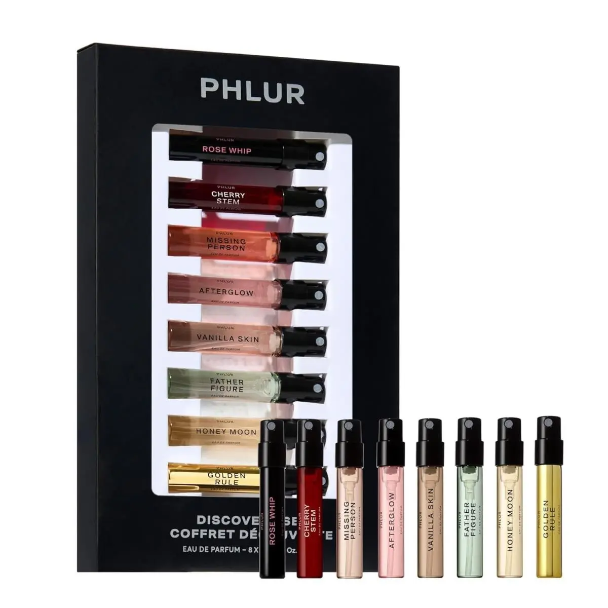 Phlur Fragrance Discovery Set 2026 - 8pc Perfume Sample Set