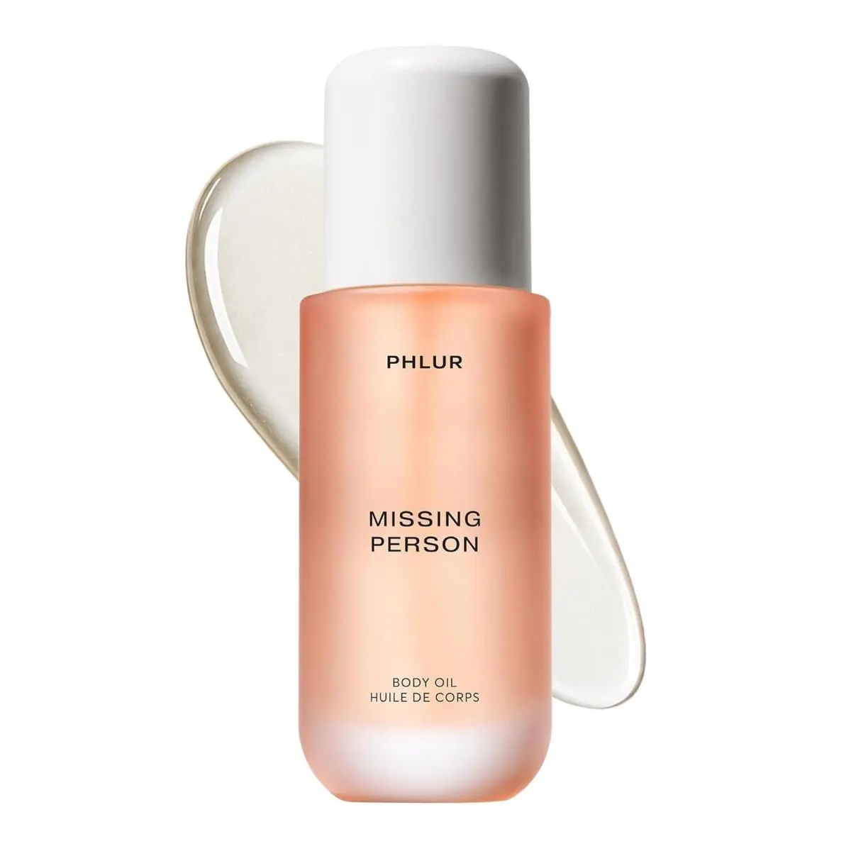 Missing Person Body Oil 4 Oz Skin Musk Bergamot Jasmine Scented Body Oil by Phlur