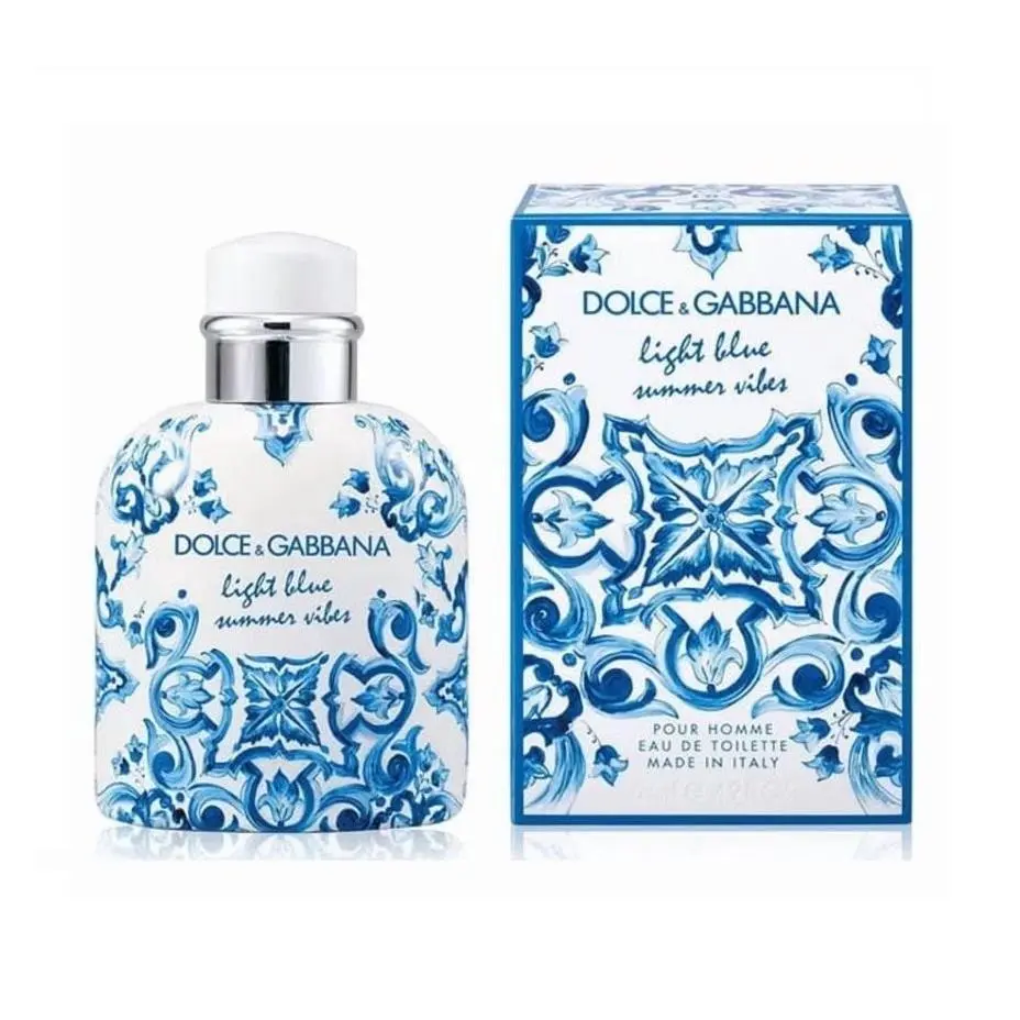 Dolce Gabbana Light Blue Summer Vibes 4.2 oz Edt Spray Mens Cologne