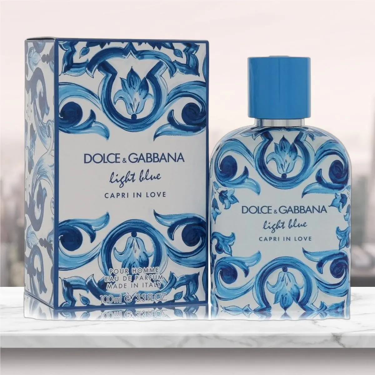 Light Blue Capri In Love Eau De Parfum Refillable Spray By Dolce Gabbana - 3.3