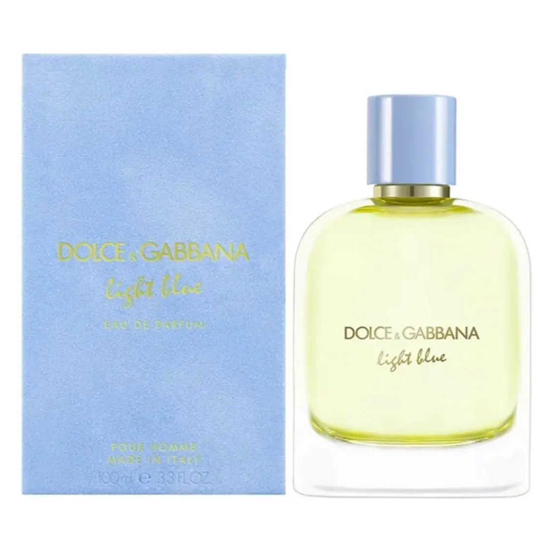 Light Blue Dolce Gabbana 3.3 oz / 100 ml Eau De Parfum Men Cologne Spray