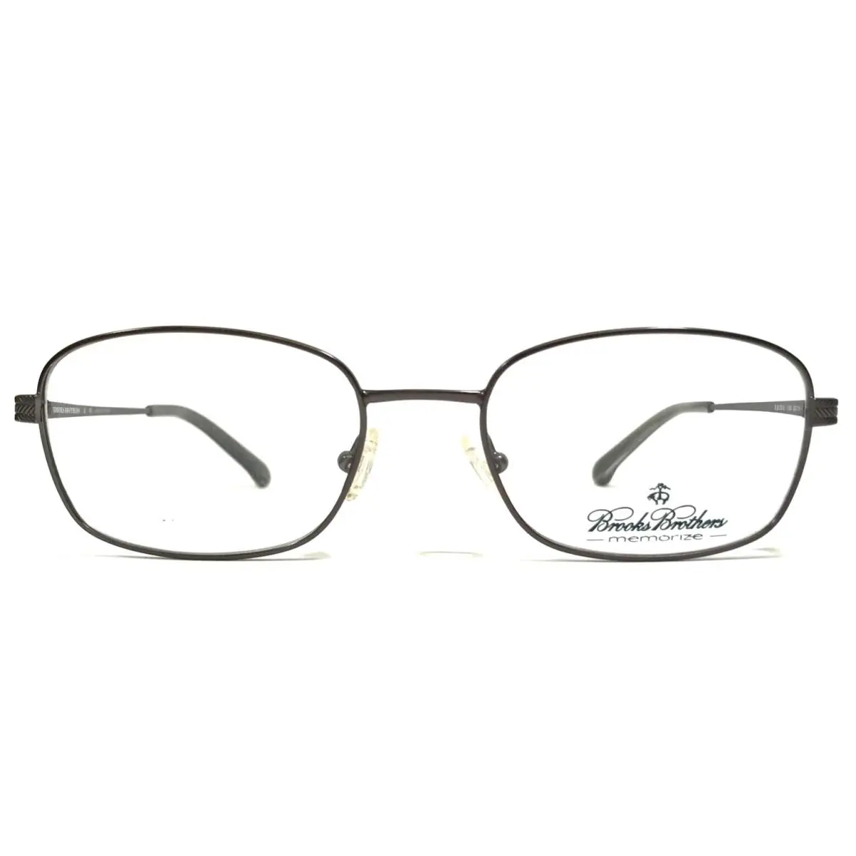 Brothers Eyeglasses Frames BB3010 1150 Gray Square Wire Rim 52-19-140 by Brooks
