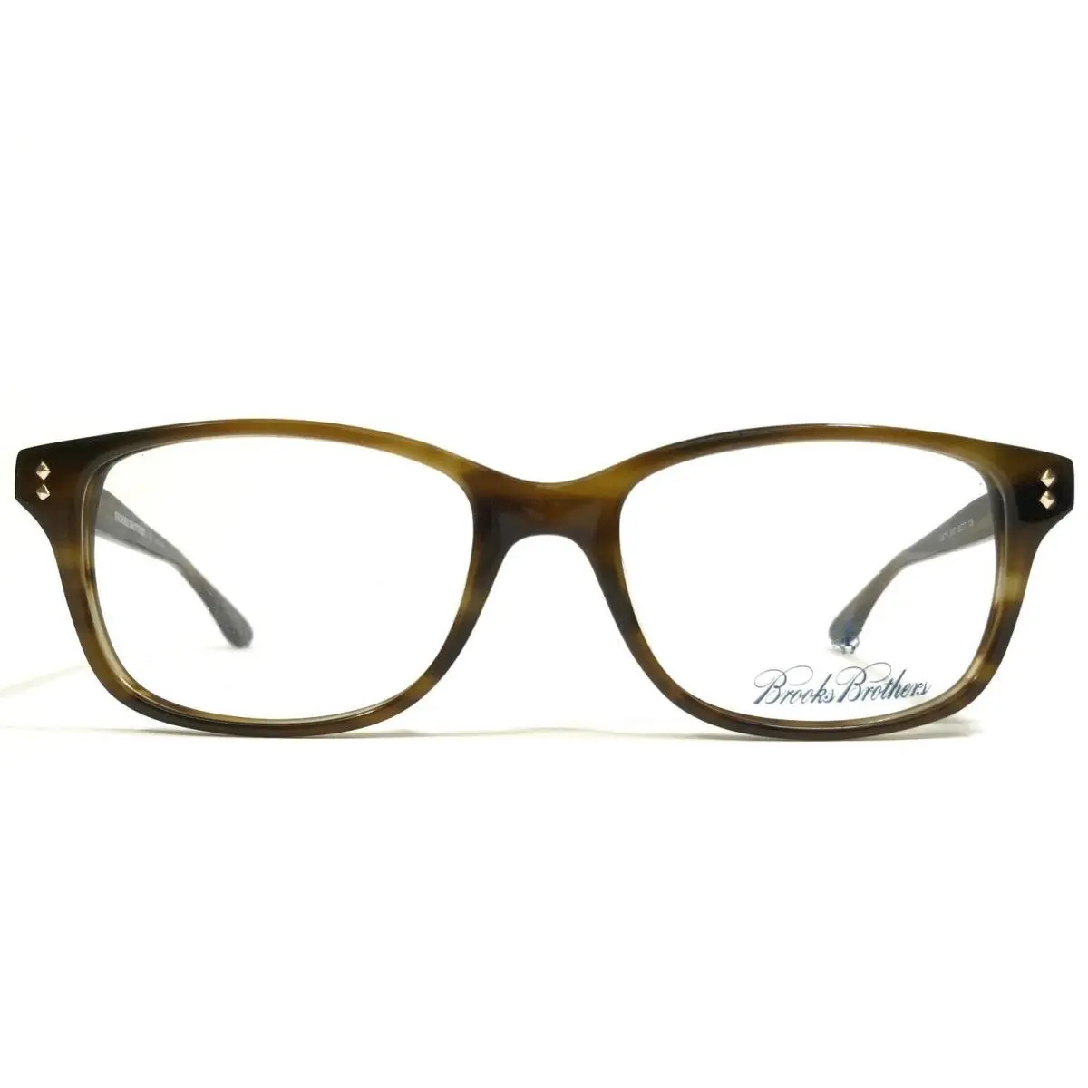 Brooks Brothers Eyeglasses Frames BB711 5107 Brown Havana Tortoise 52-17-135