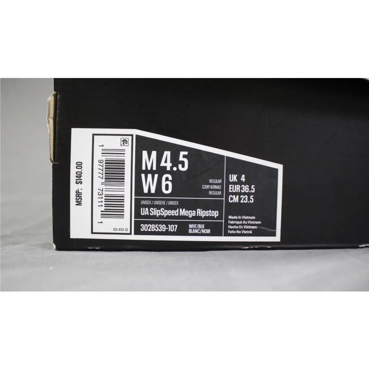 Under Armour shoes - Under Armour UA Slipspeed Flow Mega Ripstop BOA - 3028539-107 - White 10