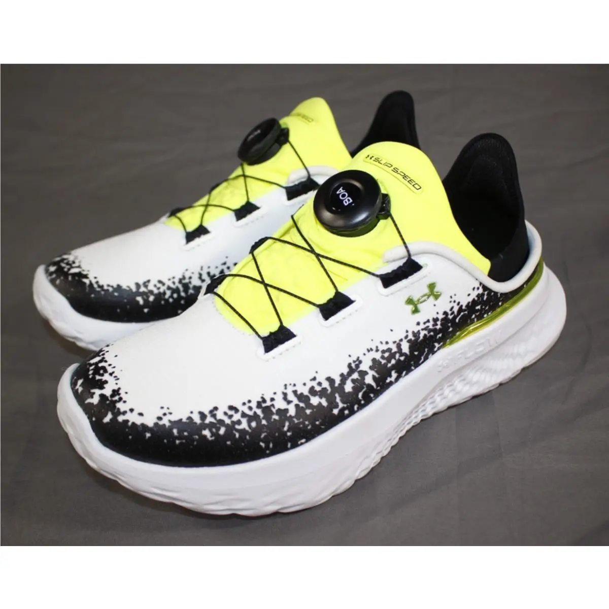 Under Armour shoes - Under Armour UA Slipspeed Flow Mega Ripstop BOA - 3028539-107 - White 0