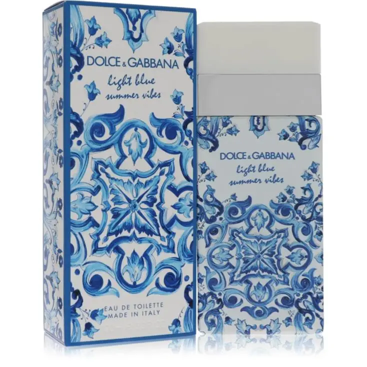 Dolce Gabbana Light Blue Summer Vibes Perfume By Dolce Gabbana Edt 3.4 Oz