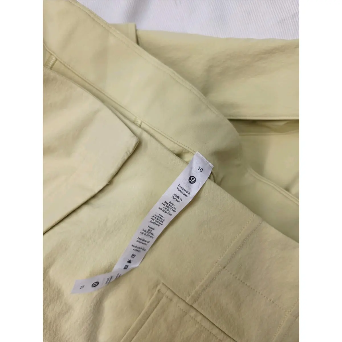 Lululemon clothing - Yellow 8