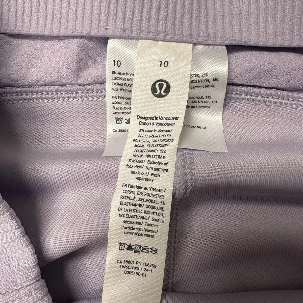 Lululemon clothing - Purple 6