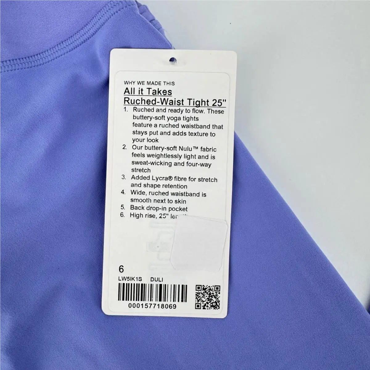 Lululemon clothing - Purple 3
