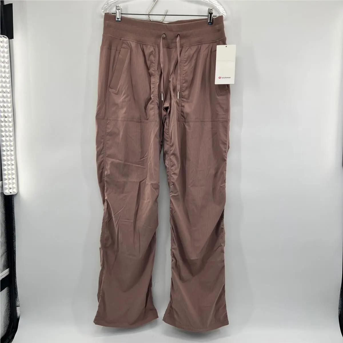 Lululemon Dance Studio Pants Women 10 Twilight Rose Jogger Rich Mom Baggy