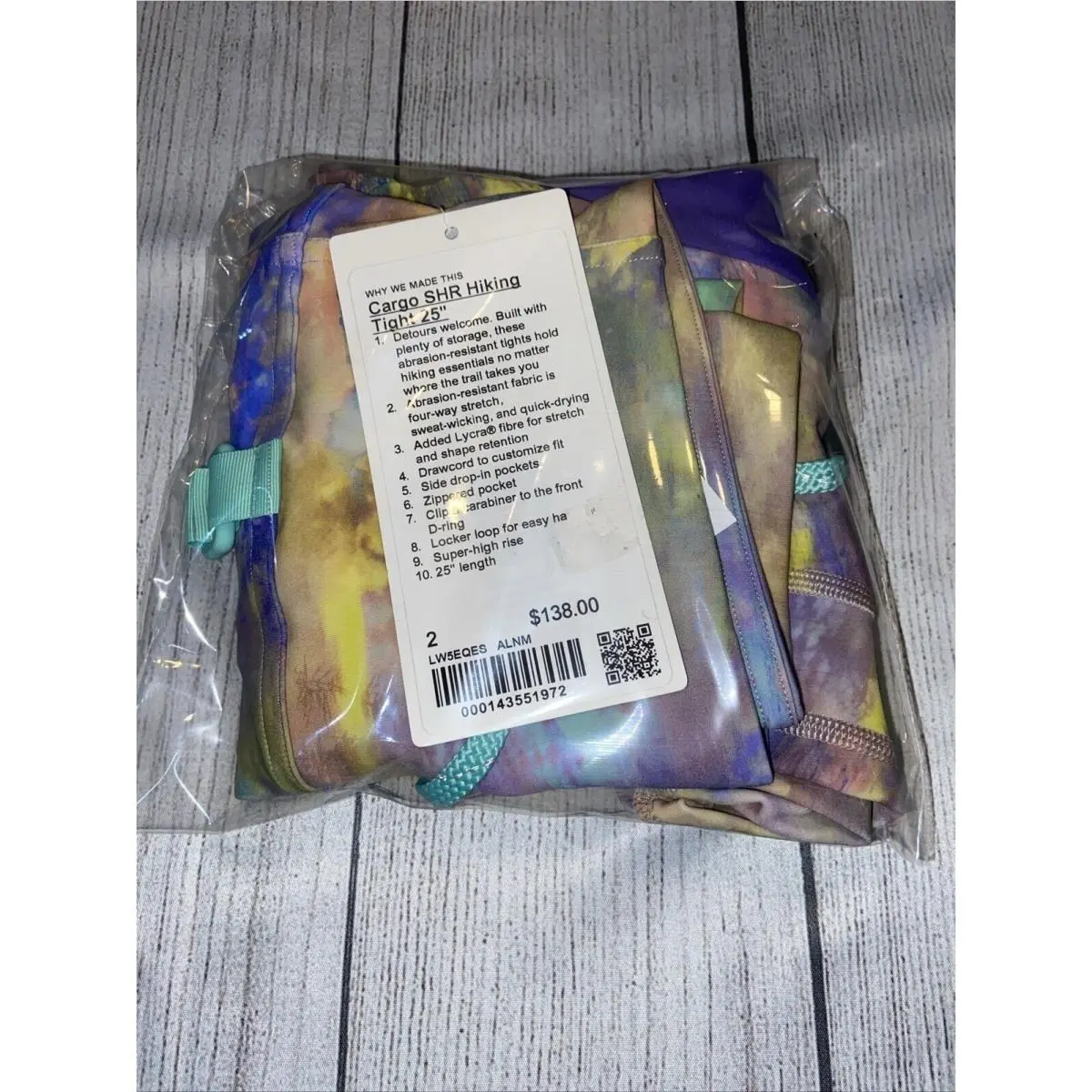 Lululemon clothing - Cargo SHR Hiking Tight 25