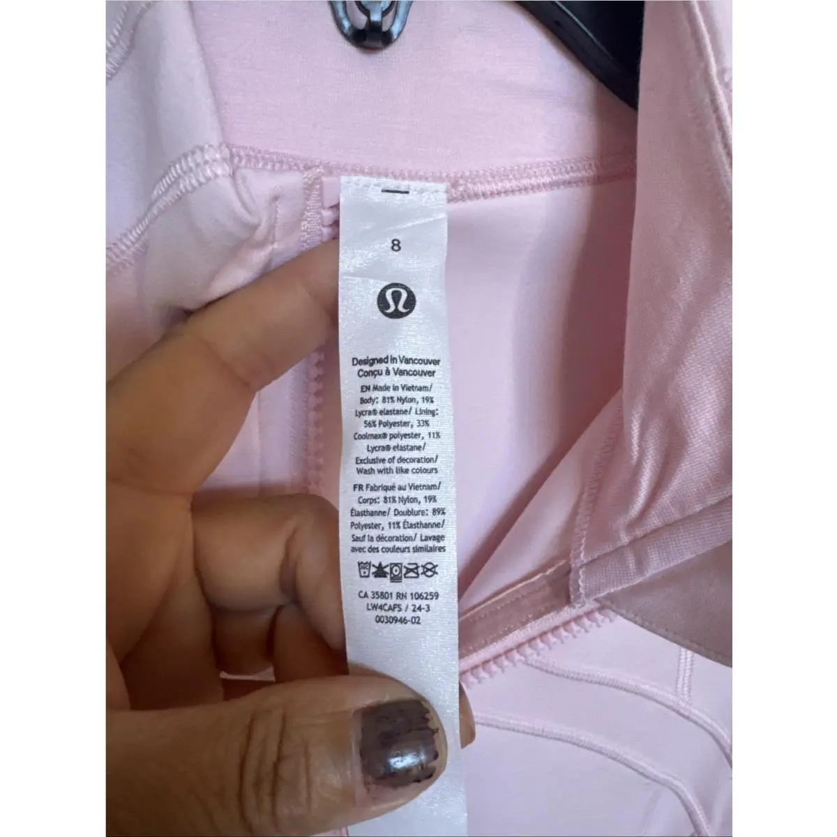 Lululemon clothing - Define Nulu Jacket - Define Nulu Jacket - Strawberry Milkshake 6